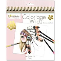 Los mejores  - Avenue Mandarine - Cuaderno de colorear Wild 2 by Emmanuelle Colin (Edición colector) (GY068C)